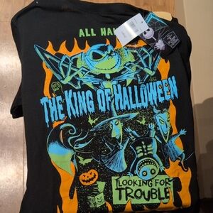 Brand New Nightmare Before Christmas Themed The King Of Halloween T-shirt